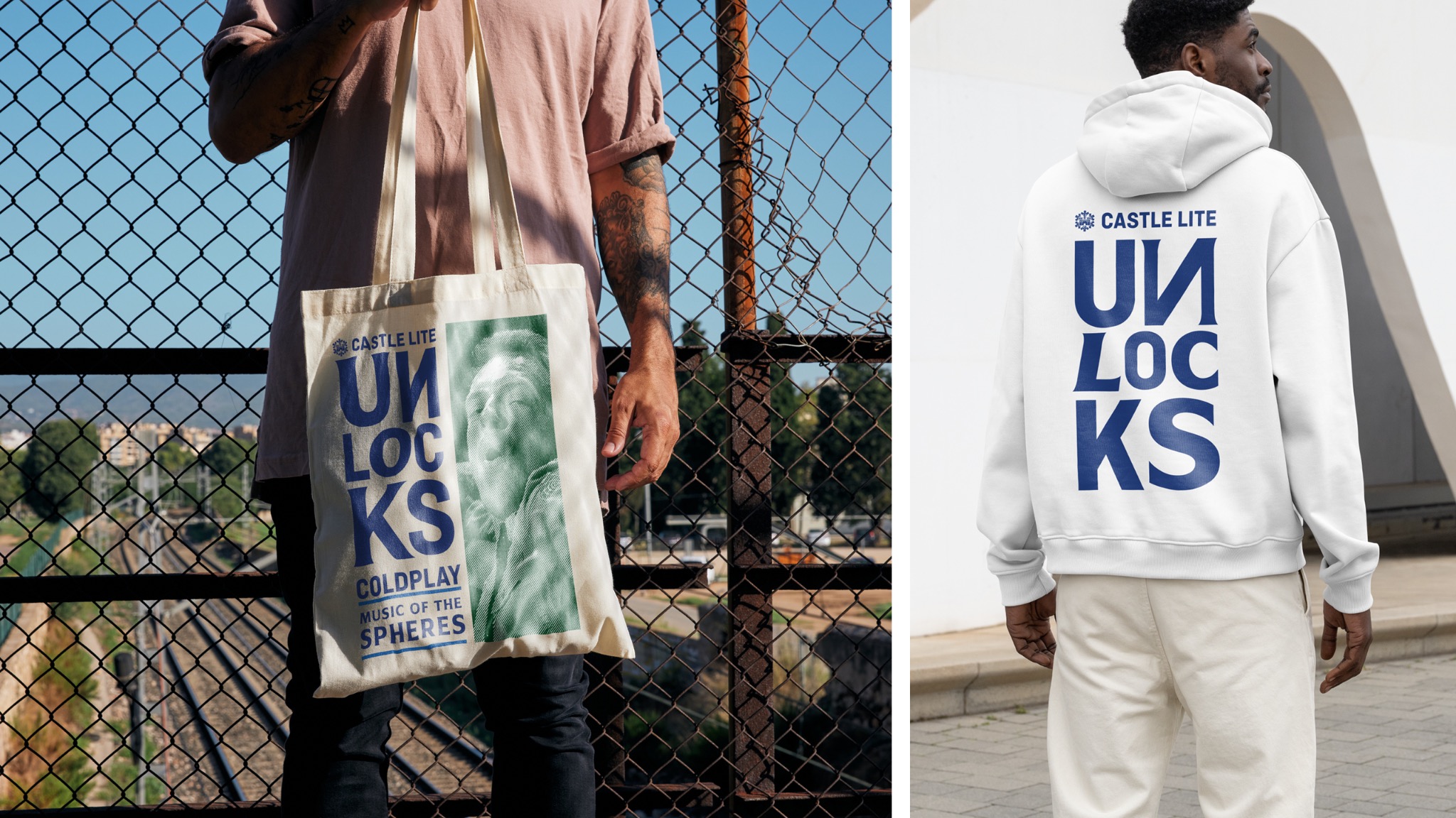 Castle Lite Unlocks tote bag and hoodie merchandise