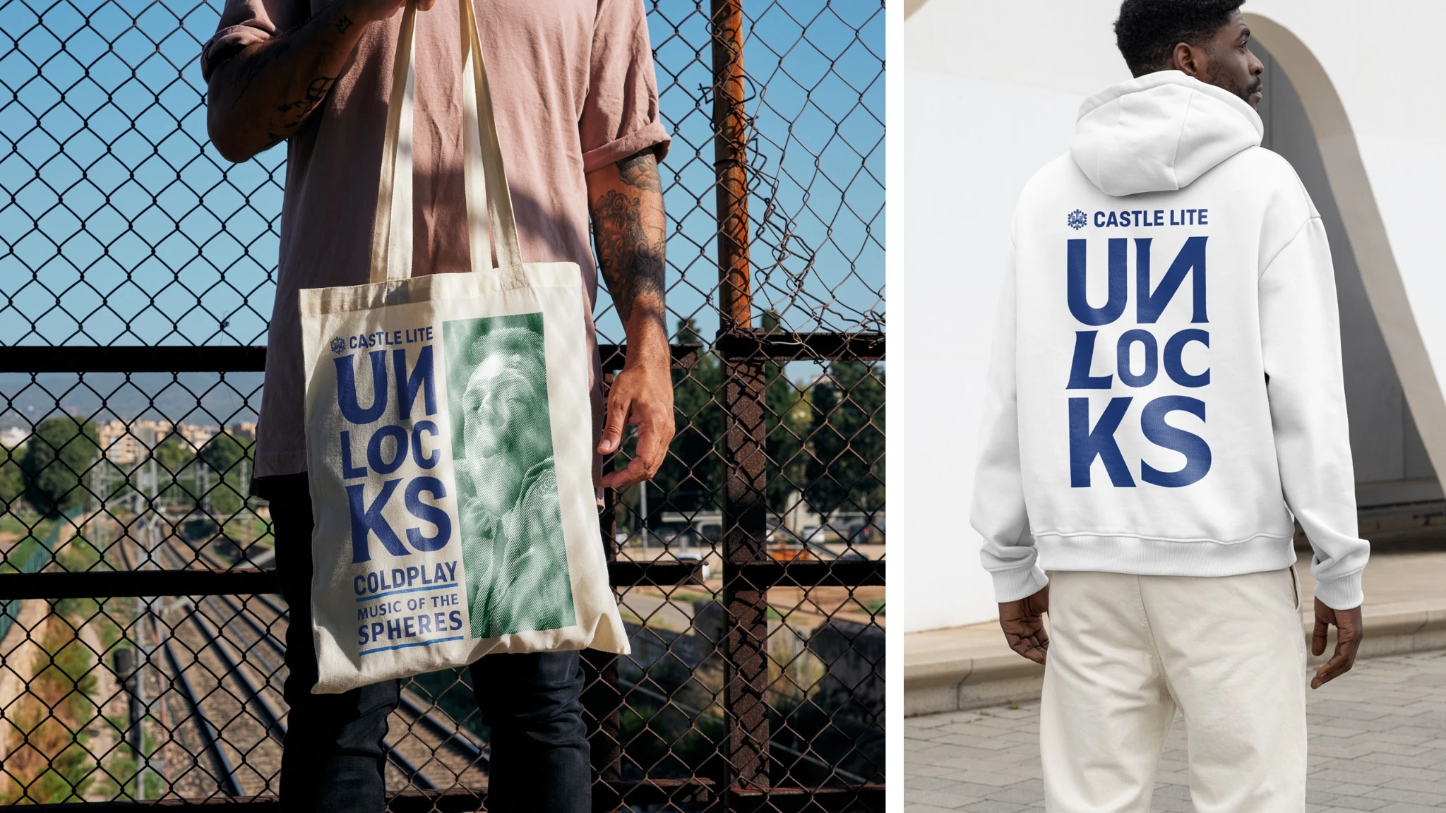 Castle Lite Unlocks tote bag and hoodie merchandise
