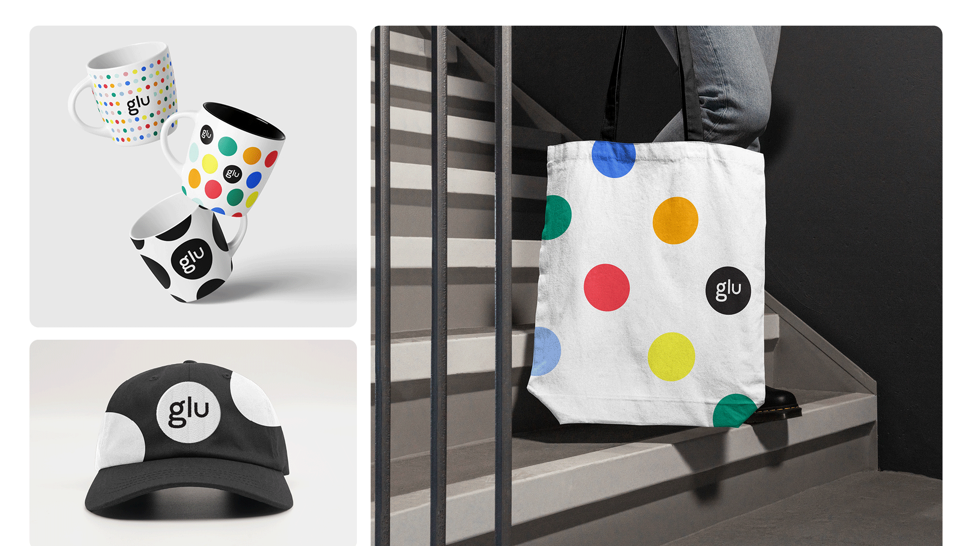 Animated glu collateral and branded objects